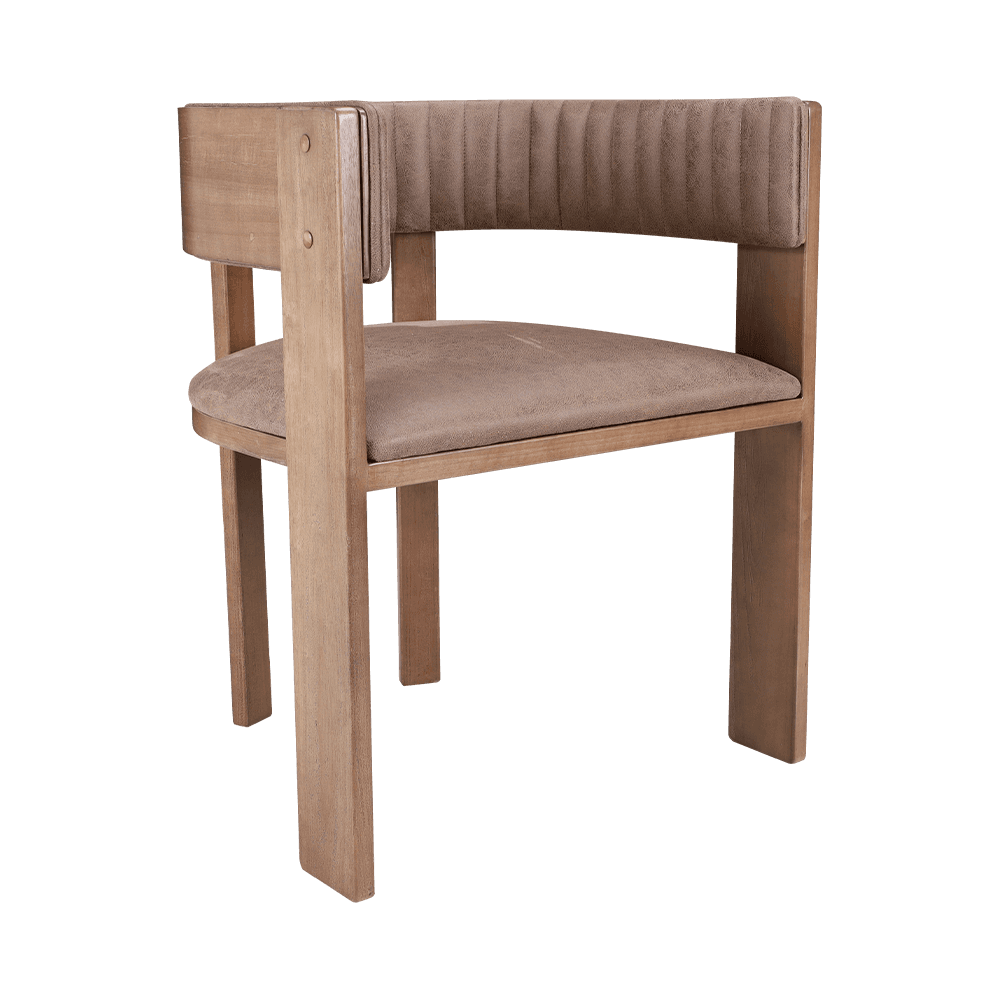 صندلی ناهار خوری چوب جامد پرنعمت