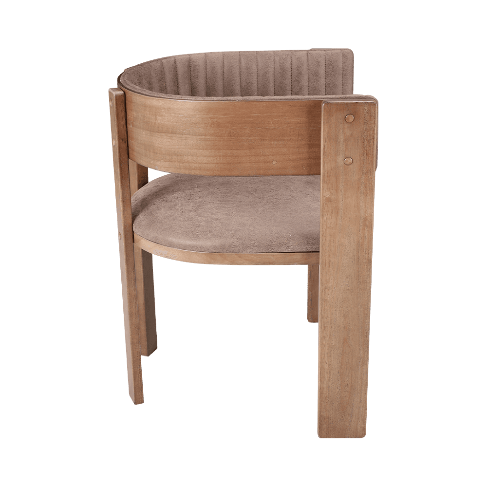 صندلی ناهار خوری چوب جامد پرنعمت