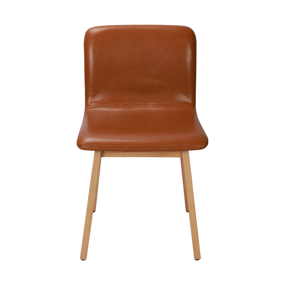 صندلی ناهار خوری چوب جامد قهوه ای قهوه ای