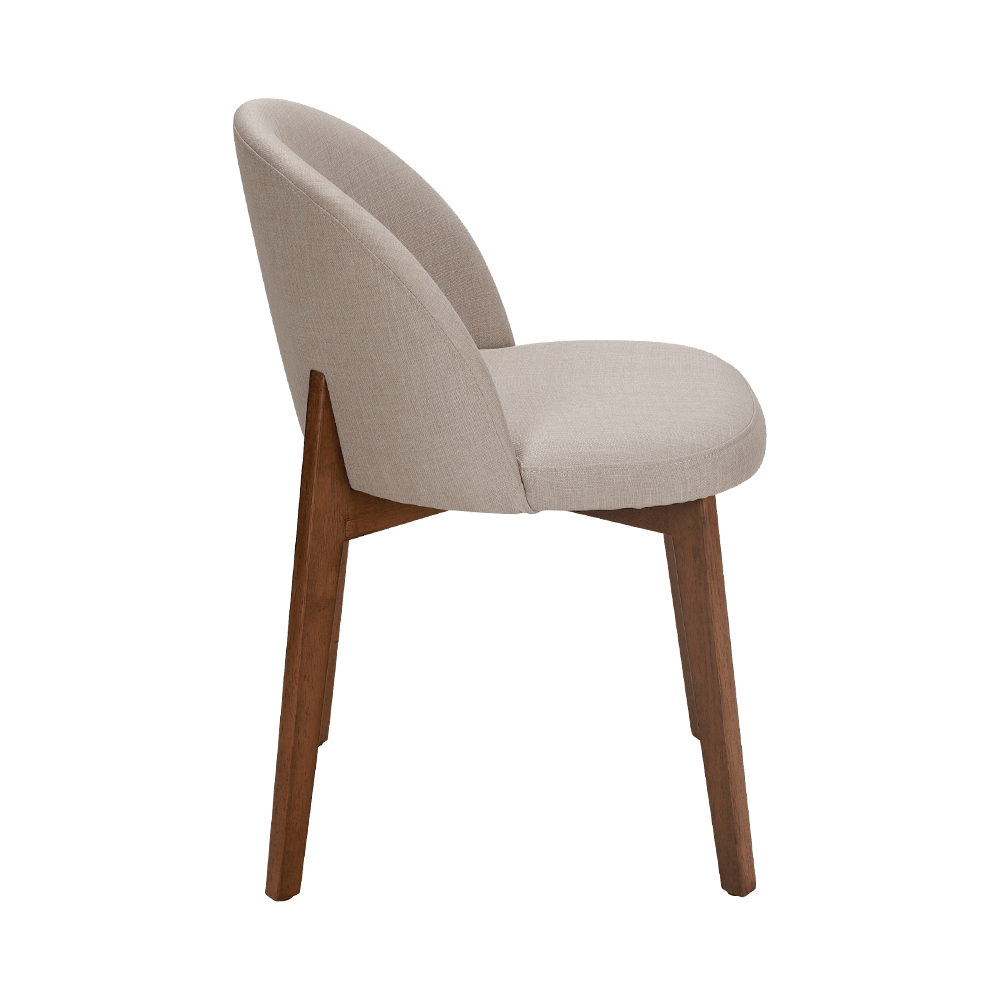 صندلی ناهار خوری چوب جامد بی بند و باری