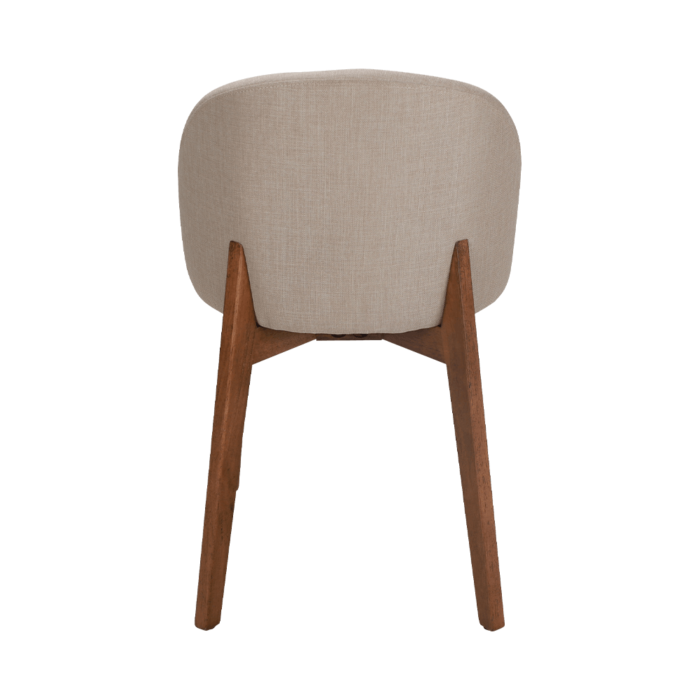 صندلی ناهار خوری چوب جامد بی بند و باری